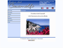 Tablet Screenshot of casamalfi.it